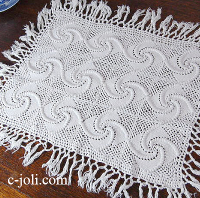 【日本発送】L-014　フレンチ　コットンレースクロス