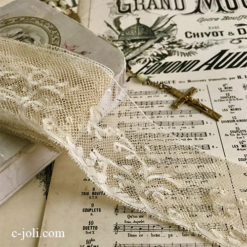 フランスアンティークレース9点 フランスアンティークレース 日本発送