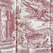 トワルドジュイ❣️ 1800年頃 フランス アンティーク フランスアンティーク・トワルドジュイ生地toile de jouy