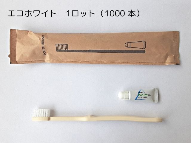 みざらしシリーズ 歯ブラシセットL-2W-3.5g 入数：1000本 単価：23円