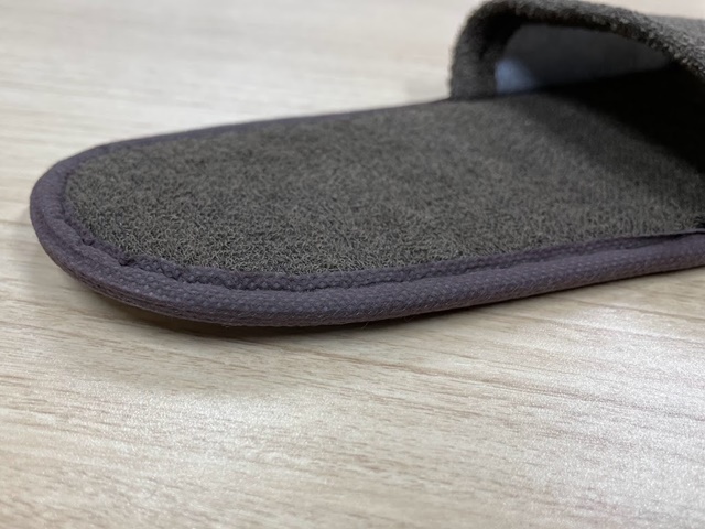 スリッパ茶（袋入）S-15V-1 入数：250 単価：63円 | シンワアメニティ通販