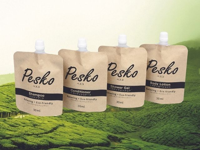 ホテルアメニティ PESKO（ペスコ）コンディショナー　30mL 360個（30個×12箱）／ケース） PESKOペスコ コンディショナー30ml 入数：360 単価：75円| シンワ