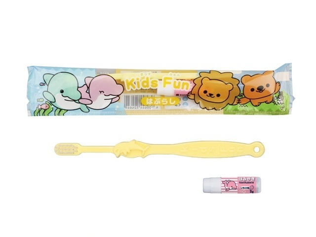 子供用アメニティセット｜ キッズタオル歯ブラシセット 入数：100set