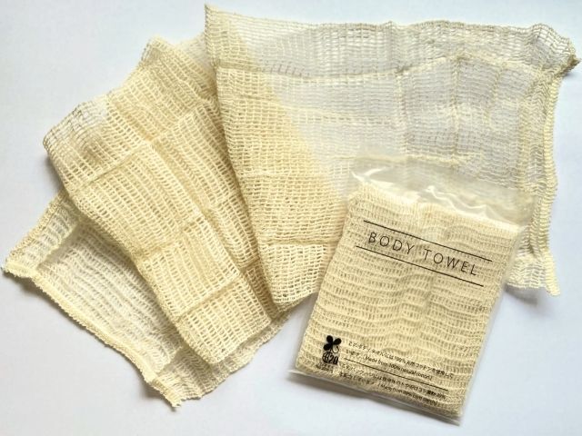 三和 ecoボディタオル（コットン100％） 入数：600 単価：45円