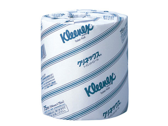クレシア(Crecia) クリネックストイレットロール75mシングル 入数：80個 単価：110円