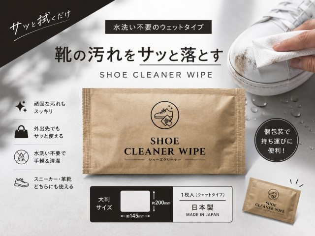 ウェットシューズクリーナー (SH-CL) 入数:2000個 単価:7円