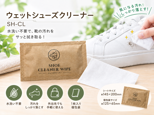 ウェットシューズクリーナー (SH-CL) 入数:2000個 単価:7円