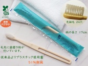 バイオマスシリーズ　インスタントハブラシ  入数：3000本 単価：10円