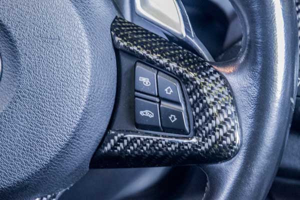 BMW Z4(E89) リアルカーボン ステアリング カバー