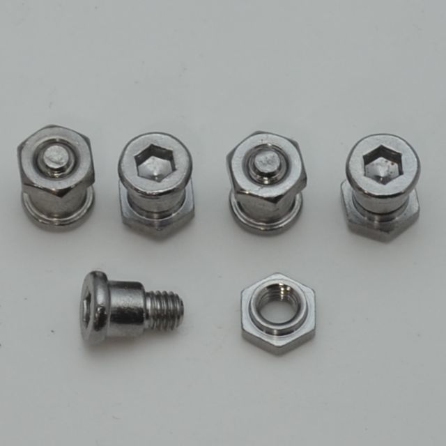 サンエクシード5ピン式クランク165mm SIXTHcomponentsの3ピース5アームダブルクランク ROCKBIKES