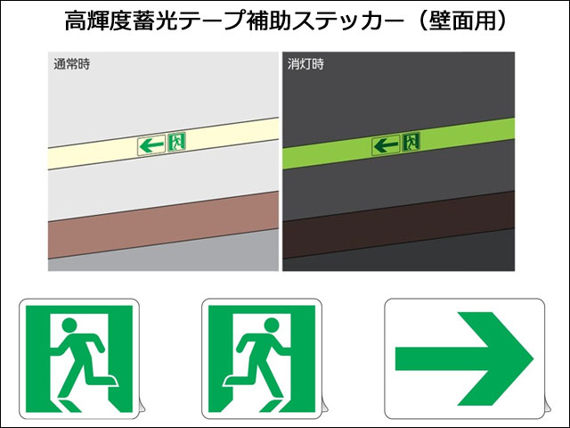 補助ステッカー
