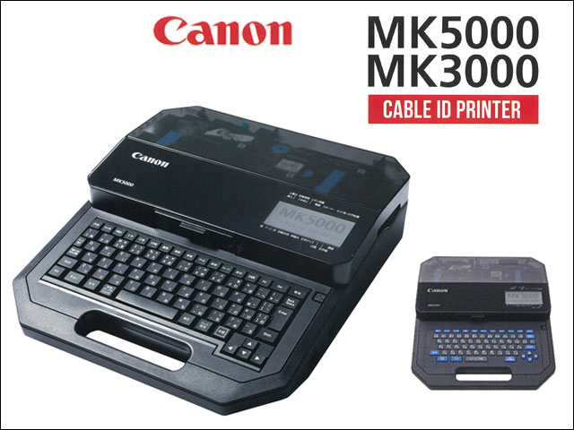 キヤノン ケーブルIDプリンターMK5000/MK3000