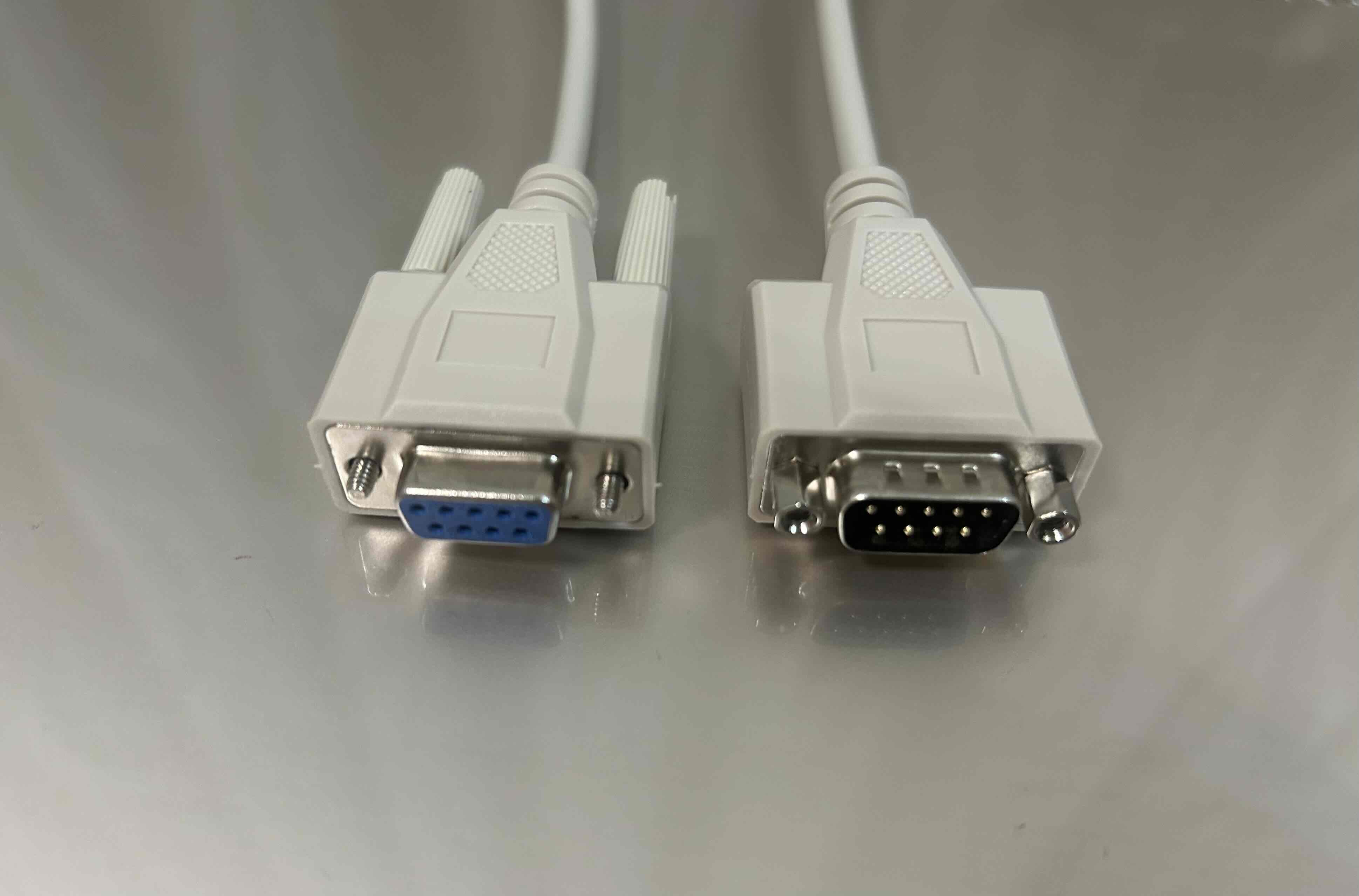 RS-232Cケーブル    9pinメス－9pinオス ストレート結線 ＜延長用＞（モールドタイプ）