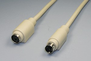 キーボード延長用ケーブル（PS/2タイプ）   　ミニDIN6Pinオス－ミニDIN6Pinメス