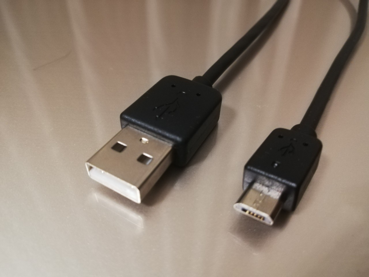 【ケーブルダイレクト】USB2.0ケーブル    Aコネクタ オス－マイクロ　Bコネクタ オス　コンパクトタイプ　