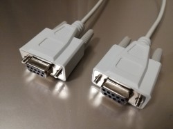 RS-232Cクロスケーブル    9pinメス－9pinメス クロス結線