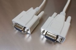 RS-232Cケーブル    9pinメス－9pinメス ストレート結線