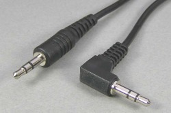 オーディオケーブル    3.5mmステレオミニプラグ－3.5mmステレオミニプラグ（片側L型タイプ）