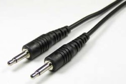 オーディオケーブル    3.5mmモノラルミニプラグ－3.5mmモノラルミニプラグ