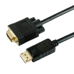 DisplayPort→VGA　変換ケーブル DisplayPort to VGA