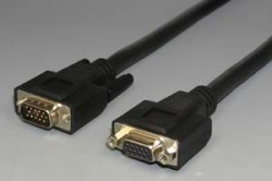 ディスプレイケーブル　   アナログRGB(VGA) ミニD-sub15pinオス－ミニD-sub15pinメス ＜延長用＞