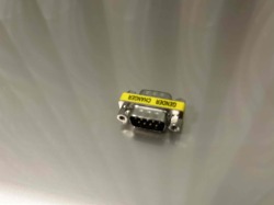 D-subコネクタ 9pin用 変換アダプタ D-sub9pin 　両側オス（♯4-40ネジ）