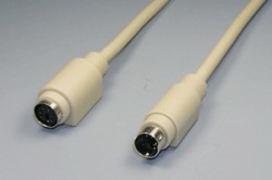 キーボード延長用ケーブル（PS/2タイプ）   　ミニDIN6Pinオス－ミニDIN6Pinメス