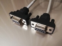 小型RS-232Cクロスケーブル    9pinメス－9pinメス （インタリンク用クロス結線、小型コネクタタイプ）