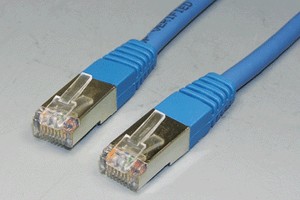カテゴリ ５e Lanケーブル Stp Ftp ストレート結線 シールド より線 ブルー