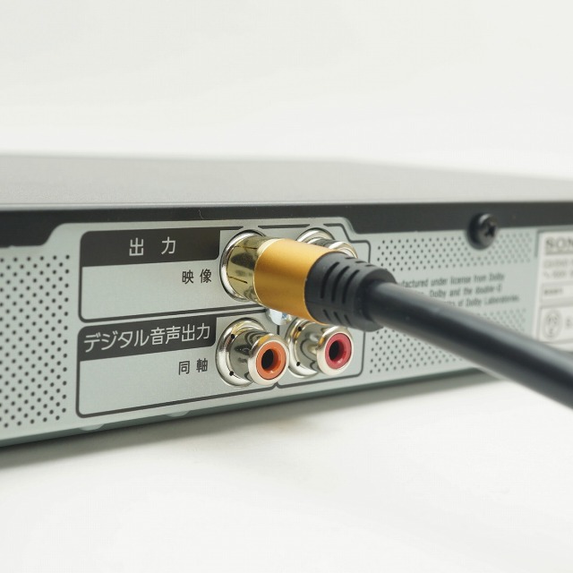 ビデオケーブル コンポジット端子 RCAオス－RCAオス