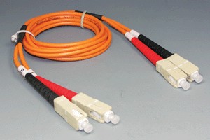 光ファイバーケーブル マルチモード 50ミクロン（SC-SC、Duplexタイプ）