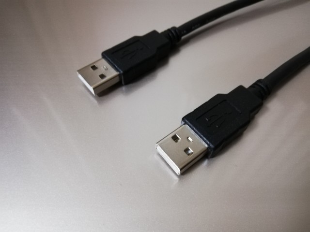 ケーブルダイレクト】USB2.0ケーブルAコネクタ,オス－Aコネクタ,オス