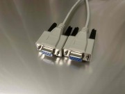 RS-232Cクロスケーブル    9pinメス－9pinメス インタリンク用クロス結線(モールドタイプ）