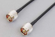 50オーム同軸ケーブル N型オス－N型オス （両側ストレート型端子、MIL規格RG-58AU電線タイプ）