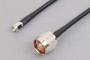 50オーム同軸ケーブル     N型オス－SMAオス （両側ストレート型端子、MIL規格RG-58AU電線タイプ）