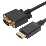 HDMI→VGA変換ケーブル　HDMIオス　VGAオス　変換ケーブル