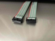 MILソケットケーブル    16pin フラットケーブル（メス－メス、ストレート結線）　　MIL16芯　0.2ｍ　0.5ｍ