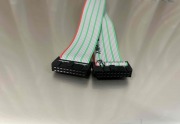 MILソケットケーブル    20pin フラットケーブル（メス－メス、ストレート結線）　　MIL20芯　0.2ｍ　0.3ｍ　0.5ｍ