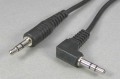 オーディオケーブル    3.5mmステレオミニプラグ－3.5mmステレオミニプラグ（片側L型タイプ）