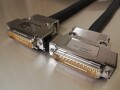 汎用　柔軟Dsubケーブル    25pin 丸ケーブル（オス－オス、#4-40サイズのインチネジ）