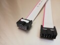 MILソケットケーブル    10pin フラットケーブル（メス－メス、ストレート結線）　0.1ｍ　0.2ｍ　0.3ｍ　0.5ｍ