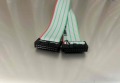 MILソケットケーブル    20pin フラットケーブル（メス－メス、ストレート結線）　　MIL20芯　0.2ｍ　0.3ｍ　0.5ｍ