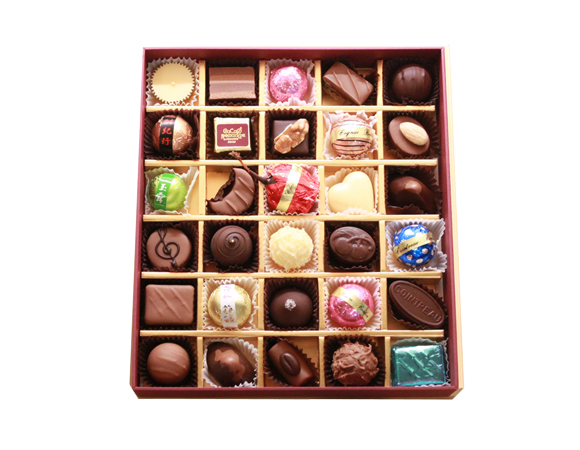 プラリネチョコレート詰め合わせ 30個入り AB-30