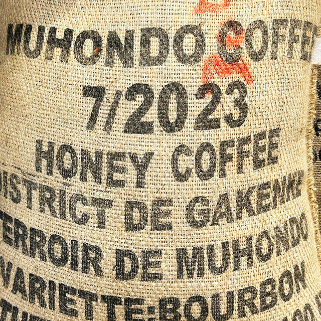 ルワンダブルボンハニー麻袋