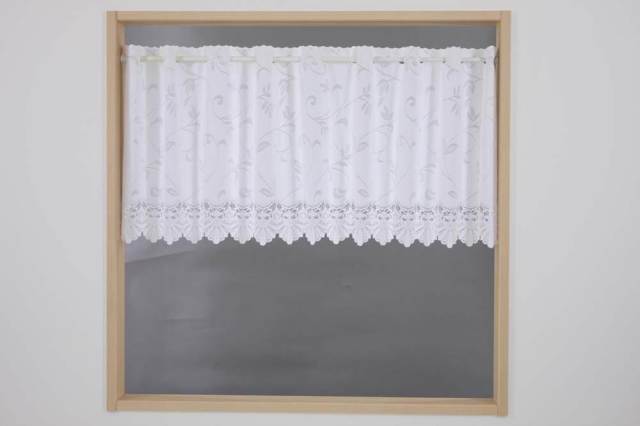 ☆遮熱 UVカット 縦50cm 『カフェカフェカーテン』☆サラサ 暑さ対策