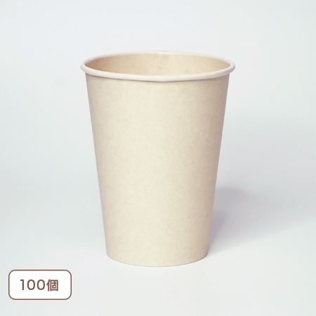 PLAバガスカップ12oz ﾅﾁｭﾗﾙCG BPI