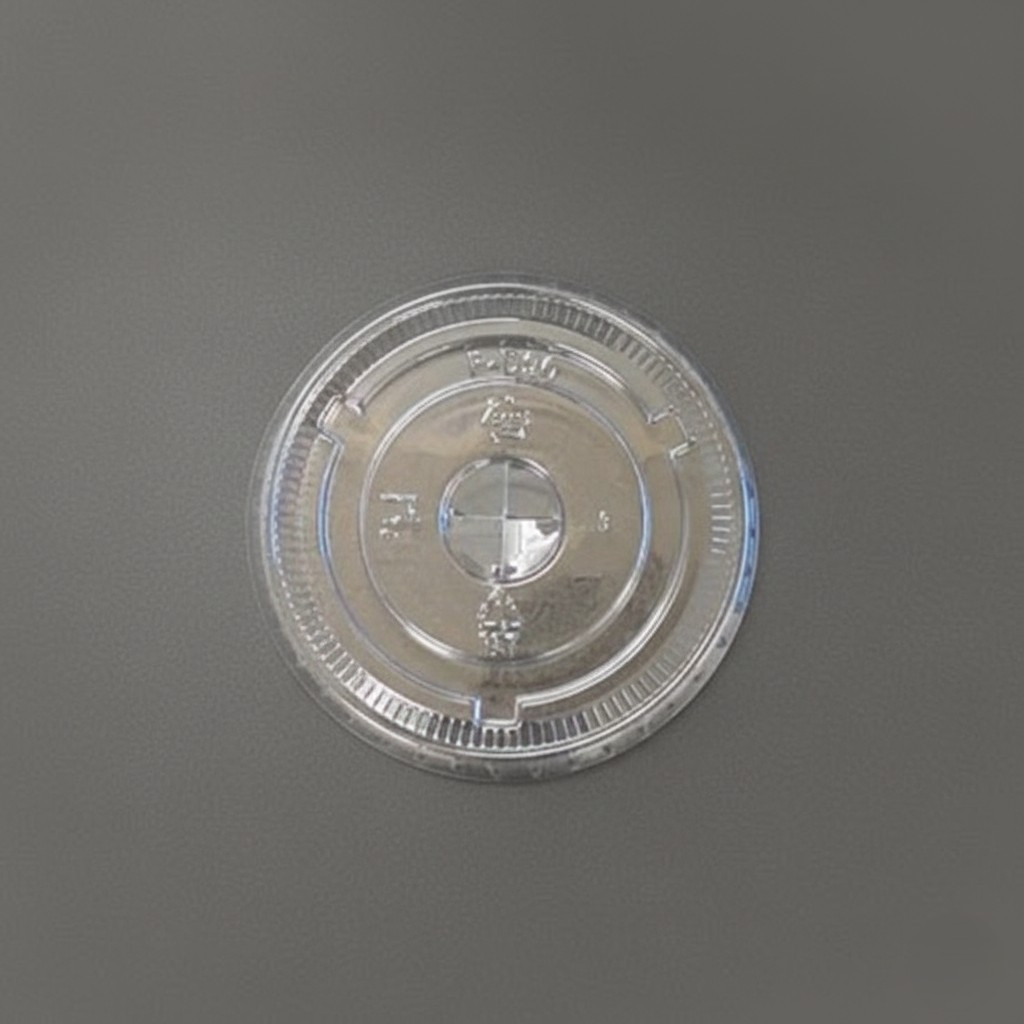 紙コールド用透明平リッド 90φ［101301］