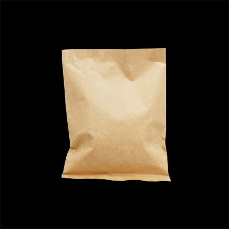 クラフトアロマシールコーヒー袋　100g　100枚［202036］