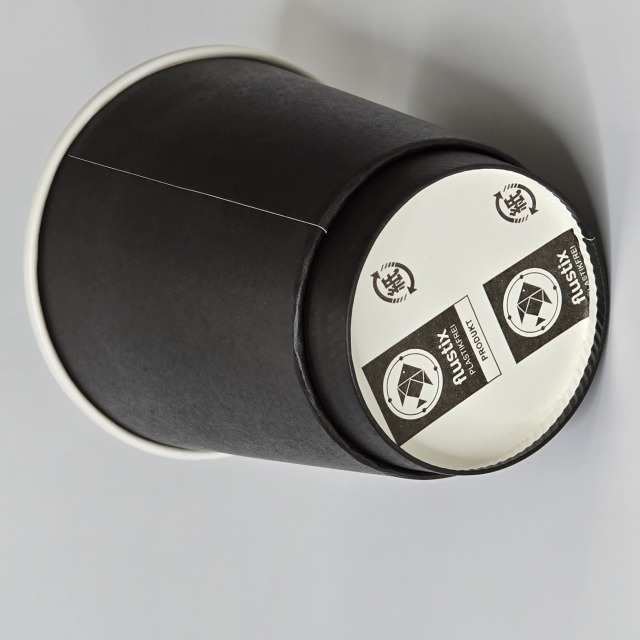 プラスチックフリーダブルウォールカップブラック