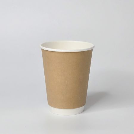 二重断熱カップ 8oz 未晒し［104002］